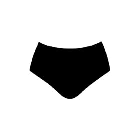 Buy Beach Belle&reg; Black High Waisted Pant - Plus Size Swimwear Plus Size Swimsuits by Swimsuits For All