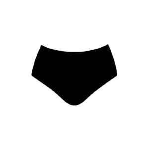 Buy Beach Belle� Black High Waisted Pant - Plus Size Swimsuit Plus Size Swimsuit by Beach Belle