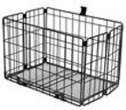 Sunlite Mesh Bottom Folding Bicycle Rear Rack Basket, Silver one side only