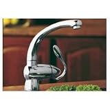 Elkay Allure Collection LK6140CR Single Lever Pull-Out Faucet with 9-1/8 Reach: Chrome