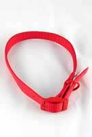 Nylon Collar 1X18 Red