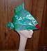Shiny Green Fish Novelty Hat