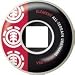 Element All-Terrain Formula Section White / Black Skateboard Wheels - 52mm 95a (Set of 4)