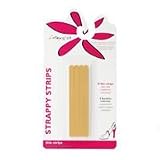 Foot Petals Strappy Strips, Buttercup, 1 pr
