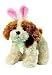 Spaniel Pup w/ Easter Bunny Ears 4in Plush by Ganz