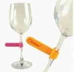 Wine Lines Waterproof Colorful Drink Tag Markers for Parties, Euphemisms for Drunkiness