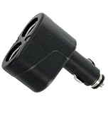 Auto Cigarette Lighter Dual Outlet 12 Volt Power Plug Adapter Socket