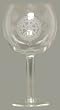 Individually Hand Etched Nautical Compass Red Wine Glass 7 1/4"H Set / 4