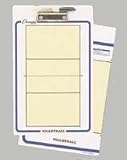 Coaches' Boards - Volleyball - Sports Practice Equipment