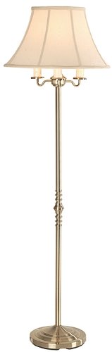 Montebello Collection Antique Brass Floor Lamp