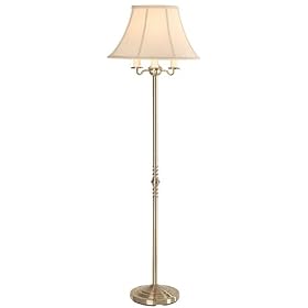 Montebello Collection Antique Brass Floor Lamp