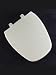 Bemis 1240200346 Eljer Emblem Plastic Round Toilet Seat Biscuit/Linen
