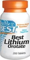 Best Lithium Orotate (5 mg) - 200 - Tablet