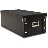IDESNS01524 - Storage Box, DVD, Water Resistant, Holds 26, Black
