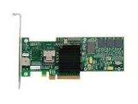 LSI MegaRAID SAS 8704EM2 - Storage controller RAID - 4 Channel - SATA-300 / SAS low profile - 300 MBps - RAID 0, 1, 5, 6, 10, 50, 60 - PCI Express x8