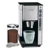 Cuisinart SS-1  Cup-O-Matic Single Serve Coffeemaker, Black and Brushed Chrome