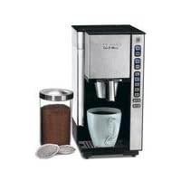 Cuisinart SS-1 Cup-O-Matic Single Serve Coffeemaker, Black and Brushed Chrome