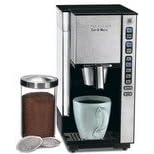 Cuisinart SS-1  Cup-O-Matic Single Serve Coffeemaker, Black and Brushed Chrome