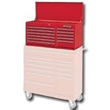 Waterloo (WATWI1511) 40.5 11 Drawer Top Tool Cabinet, Pro Series, Red