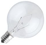 Sylvania 13709 15G16.5C/4M 120V G16 5 Decor Globe Light Bulb