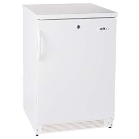 Summit FF6Black Black Compact Refrigerator with 5.5 Cu Ft and Adjustable Shelves FF6