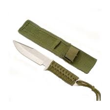 South Coast Products Camping/Fishing Green laced Knife