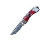 Wrangler- Red Genuine Stone Lockback Wrangler