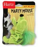 HARTZ MOUNTAIN #32700-82187 Marty Mouse Cat Toy