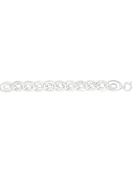 Sterling Silver Italian Fancy Bracelets Extra Long 8.25 AWSS-46-022825