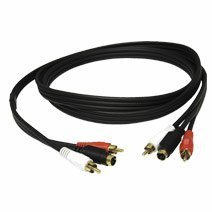 Cables To Go Value Series - Video audio cable - S-Video audio - 26 AWG - 4 pin mini-DIN,... by Cables To Go