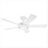 Hunter Ceiling Fans 25866 Dimensions Fan - White Contemporary Indoor Fan 52' Blade Span