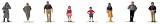 Hornby R562 00 Gauge Skaledale Town People Kits People & New Building