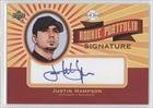 2004 Upper Deck Play Ball Rookie Portfolio Signature #HA - Justin Hampson
