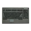 Pos/rackmount Keyboard with built In Touch Pad USB Connector Black