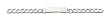 Sterling Silver Baby ID Curb Link Bracelet - 6 inch