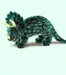 Triceratops Prehistoric Dinosaur Stuffed Animal Toy by Russ Berrie