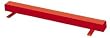 Textured Vinyl Covered Beams - Red, 4' Long - Gymnastics