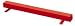 Textured Vinyl Covered Beams - Red, 4' Long - Gymnastics
