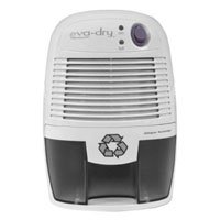 Eva Dry EDV-1100 Thermo Electric Peltier Dehumidifier, 16 Oz Removable Water Tank, Effectiveness 1,100 Cubic Feet