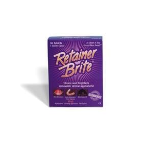  RETAINER BRITE Cleaning Tablets Box of 36