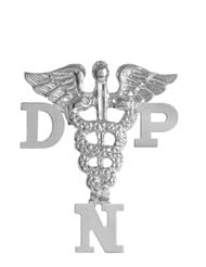 NursingPin - Doctor of Nursing Practice DNP Graduation Nursing Pin in Silver