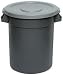 Continental Grey Lid For 10 Gal Rd Continental Huskee Cont