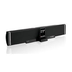 iLive 2.1-Channel Speaker Bar with iPod Dock (Black)