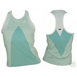 Adidas SuperNova Climacool Racer Back Support Vest Top (Size: 12) (Colour: Light Ocean / White )