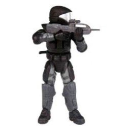 Halo 2 Action Figure Series 4 Marine Orbital Drop Shock Trooper ODST Halo 2 Action Figure Series 4 Marine Orbital Drop Shock Trooper ODST