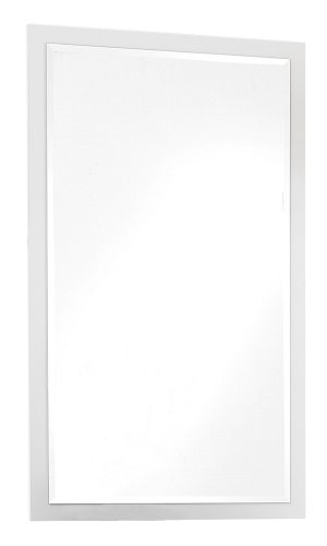 FMD 457-001 Spiegel Triest 1 B/H/T ca. 50 x 84,5 x 2 cm weiß