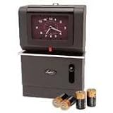Lathem Time Company / Time Recorder, Battery Powered, 8-1/6x5-5/32x10-1/4, Gray / Mfg Part # 2121-BATT