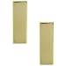 Gold Polished 2nd Lieutenant Officer Insignia Set