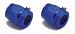 Search Our Specialty Mall : Magna-Clamp Fuel Line Fitting 3/8 in. ID Hose 8AN Quantity 2 Blue