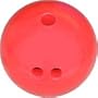 Cramer X6 3-Pound Rubberized Bowling Ball, Red Pl